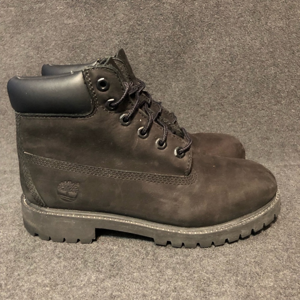 Timberland Black Boots Primaloft Insulated 200 Gram Youth Size 3 12707